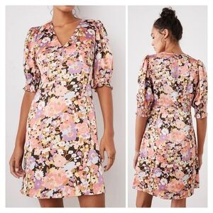 Rails Roma Floral Mini Dress Size S